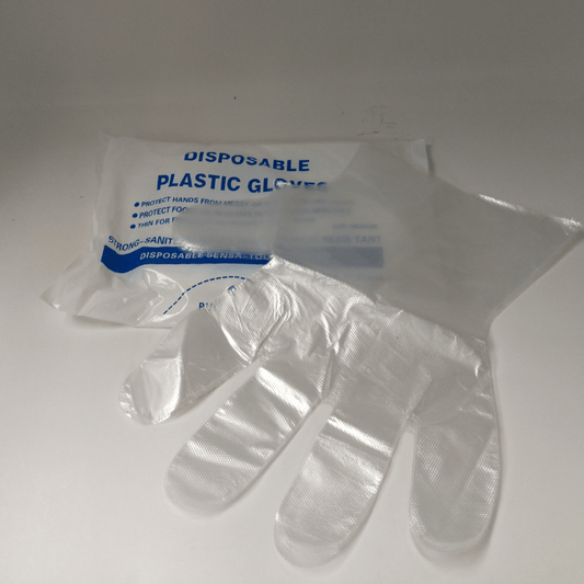 景聯 一次性透明膠手套 - 安全衛生,適合餐飲、廚房及輕度清潔使用