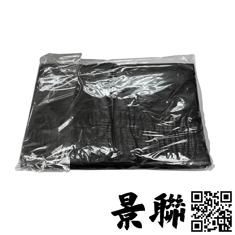 景聯 24x24吋 黑色垃圾膠袋使用場景 - 完美貼合標準中型垃圾桶，方便衛生鎖住異味
