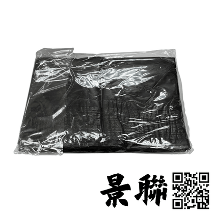 景聯 24x24吋 黑色垃圾膠袋使用場景 - 完美貼合標準中型垃圾桶，方便衛生鎖住異味
