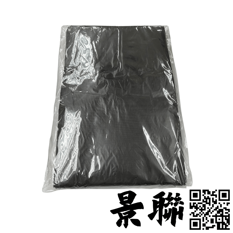 景聯 24x24吋 黑色垃圾膠袋 - 標準尺寸加厚耐用，家居及商業通用，高韌性防漏
